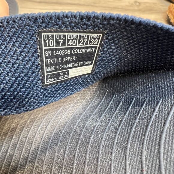 Skechers GOwalk Arch Fit Rhinestone Thong Sandals Navy Size 10 140228 - Picture 9 of 10